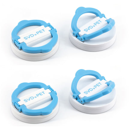 SVD.PET (4-Pack Pee Pad Magnetic Holder Dog Potty Training Magnetic Holder Strong Magnets with Easy-Lifted Handles Perfect for Leg-Lifting Marking Dogs Compatible with Any Size of Puppy Pee Pads