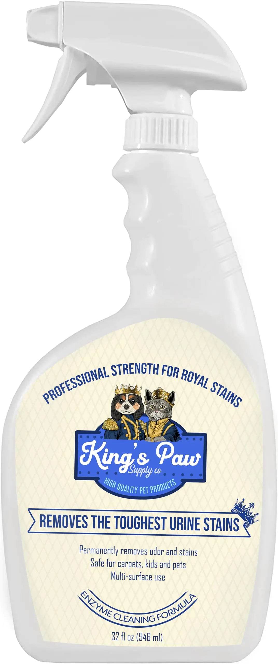 Kings Paw Supply Co. Stain & Odor Eliminator for Strong Odor 32oz - Nai Pet Store