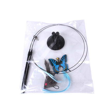 Suction Cup Cat Teaser Toy — 9 Fun Designs, Interactive Play