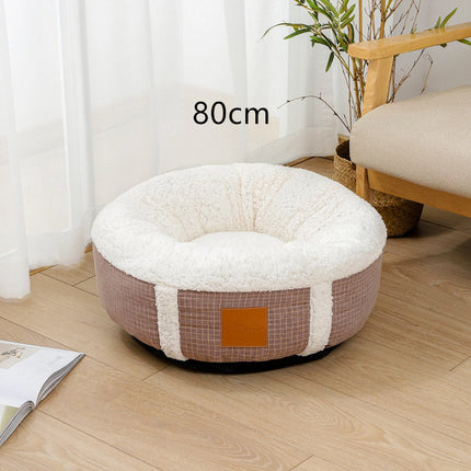 Super Soft Lamb Wool Pet Bed | Warm Winter Nest for Cats & Dogs | 4 Sizes & Colors