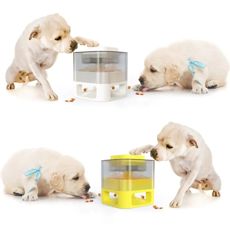 Dog Food Feeder and Catapult Educational Pet Toy