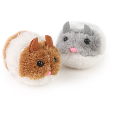 Vibrating Plush Mouse Cat Toy