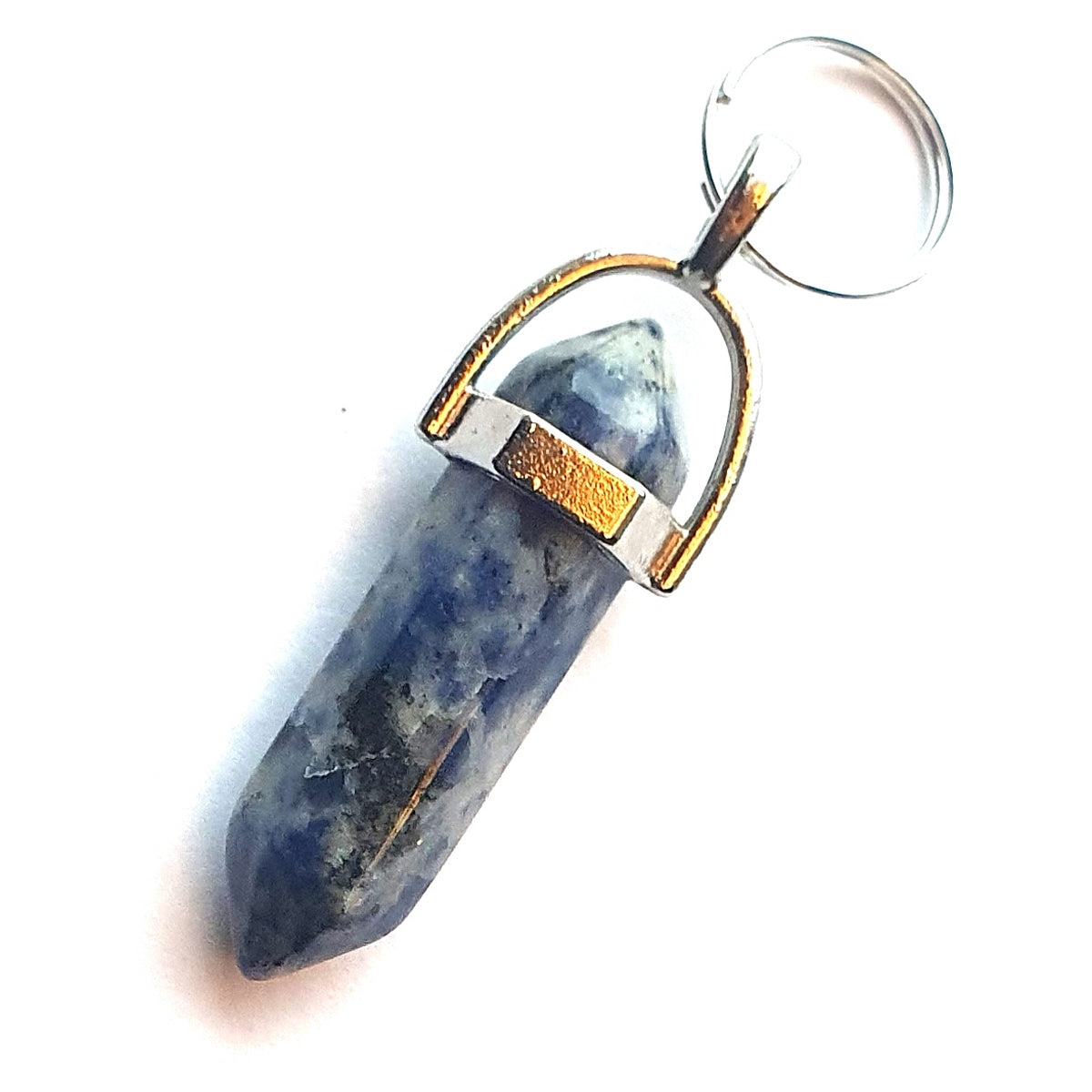 Pointed Crystal Gemstone Pet Dog Charms-8