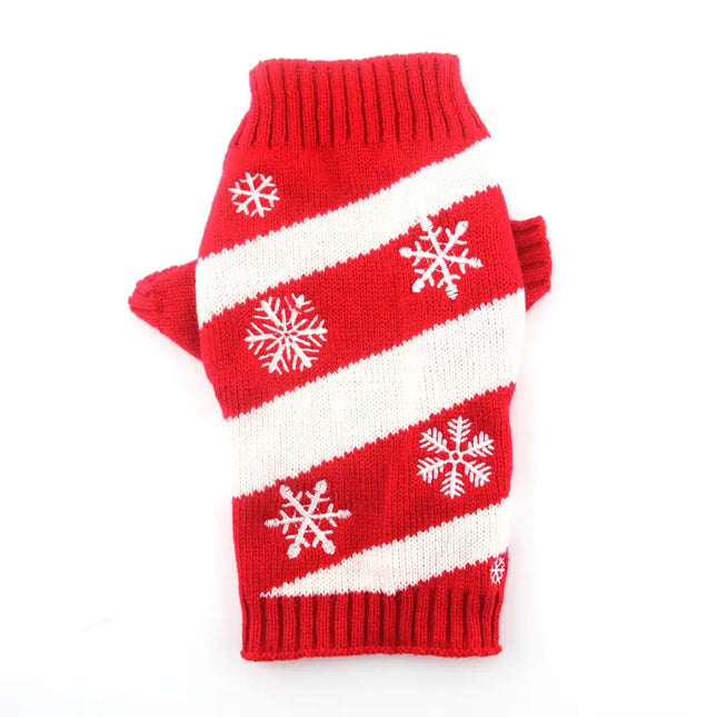 Christmas Knit Dog Sweater