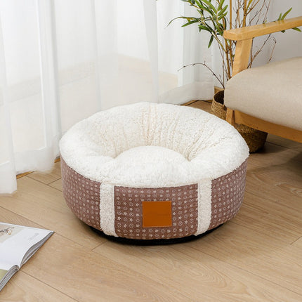 Super Soft Lamb Wool Pet Bed | Warm Winter Nest for Cats & Dogs | 4 Sizes & Colors