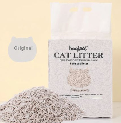 Tofu Cat Litter™ | Natural, Dust-Free & Odor-Control Clumping Litter for Cats