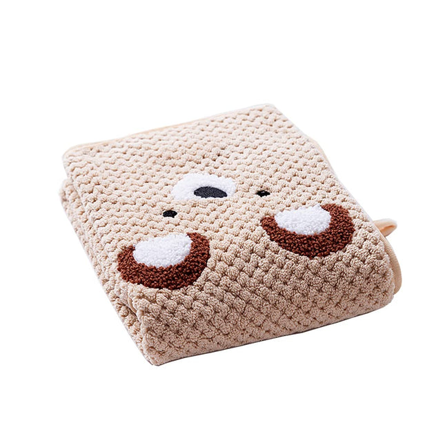 Honebear Microfiber Pet Bath Towel | Soft & Absorbent | Dogs & Cats | Brown