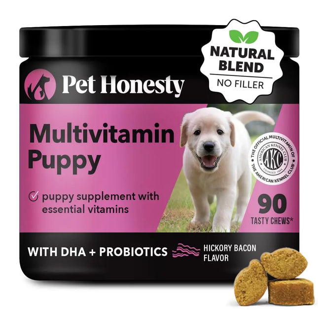 Pet Honesty Multivitamin Puppy Treats – Hickory Bacon