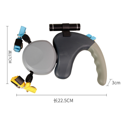 Dual Retractable Dog Leash