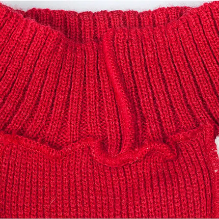 Christmas Knit Dog Sweater