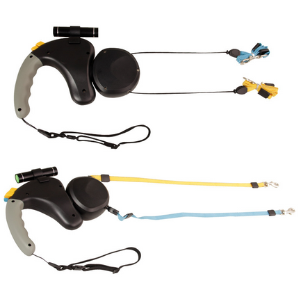Dual Retractable Dog Leash