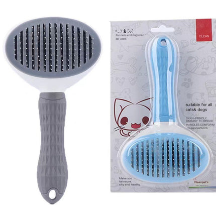 De-Shedding Grooming Brush for Cats & Dogs