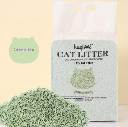 Tofu Cat Litter™ | Natural, Dust-Free & Odor-Control Clumping Litter for Cats