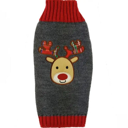 Christmas Knit Dog Sweater