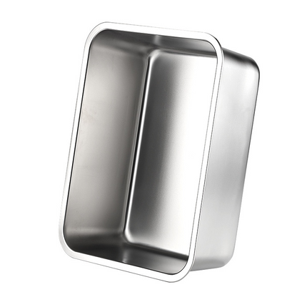 Stainless Steel Cat Litter Box™ | Open-Top, Non-Stick & Odor-Resistant for Cats