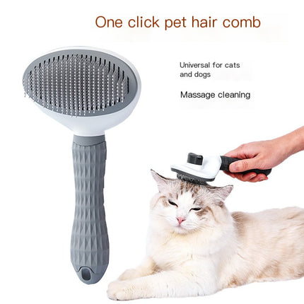 De-Shedding Grooming Brush for Cats & Dogs