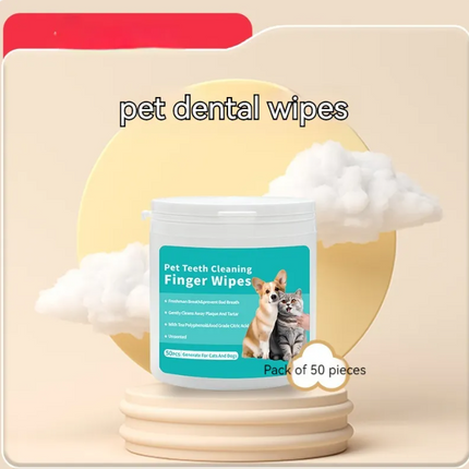 Pet Cleaning Gloves & Wipes — Disposable, Ear, Eye, Tooth & Foot Care