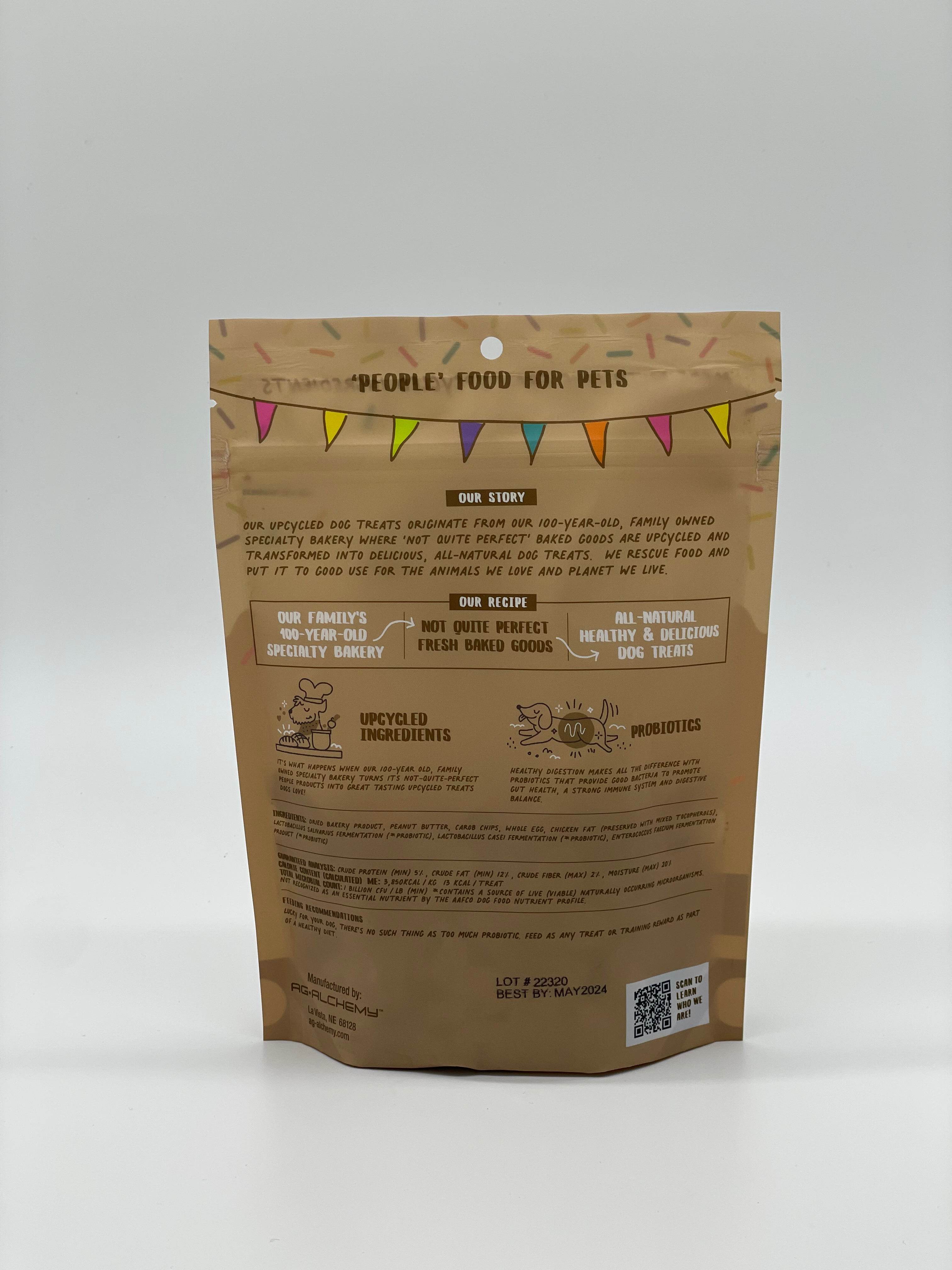 Peanut Butter and Carob Pro Bakery Bites - Soft N Chewy - Nai Pet Store
