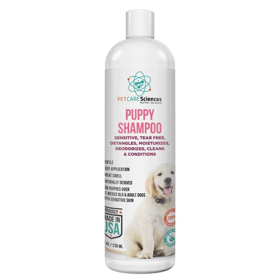 PET CARE Sciences 8 fl oz Tearless Puppy Shampoo and Conditioner - Nai Pet Store