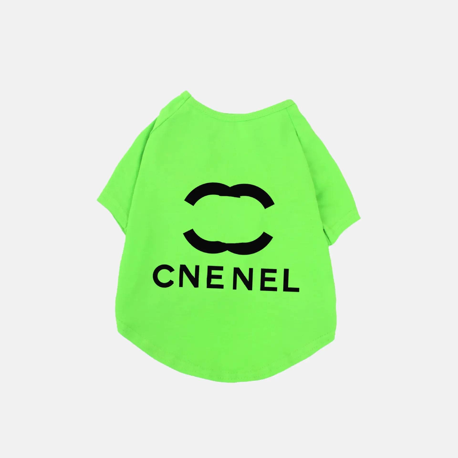 Spring Summer Cotton Stretch Pet Letter T-Shirt - Nai Pet Store