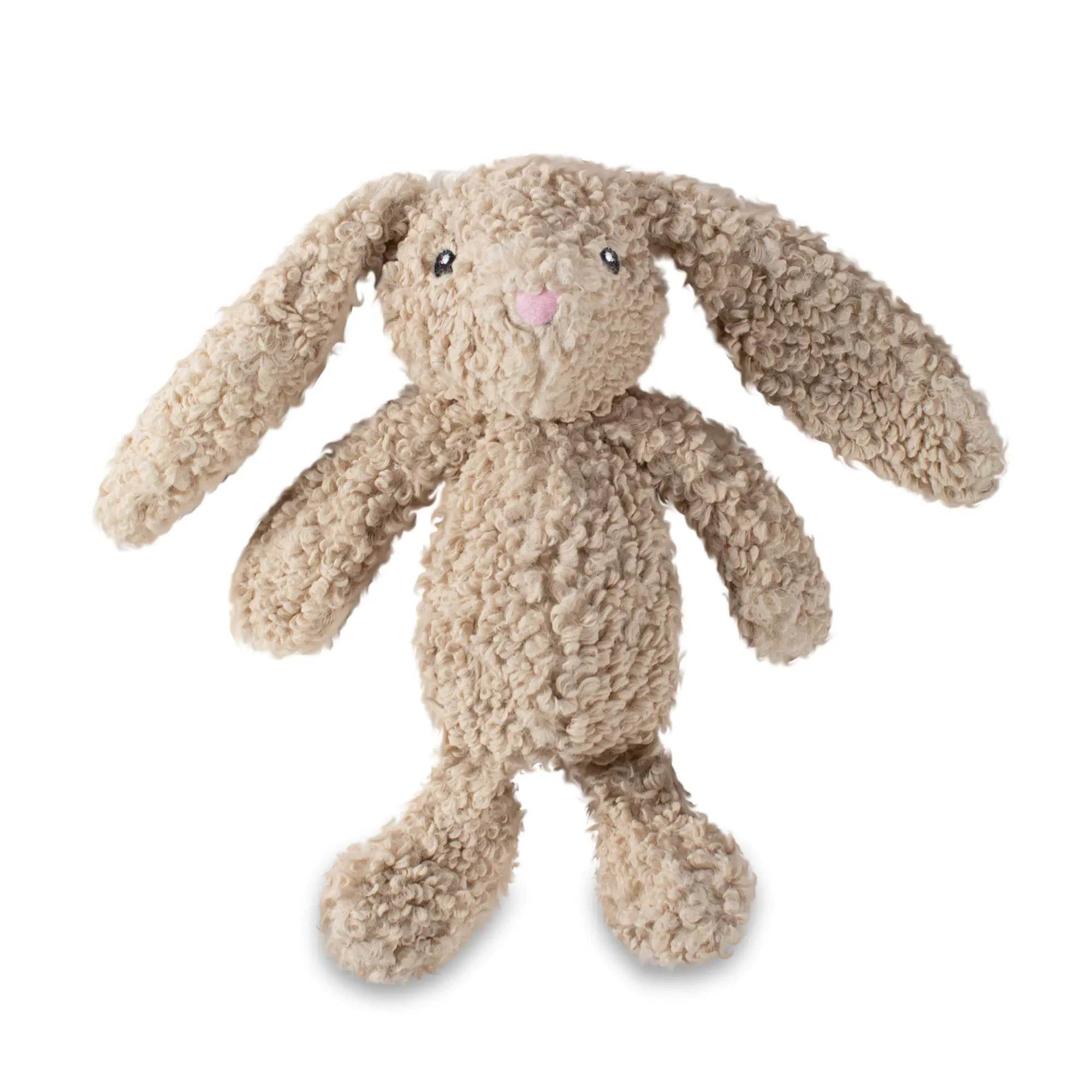 Fringe Studio Squeaker Pet Toy Bunny (289657) Gray - Nai Pet Store