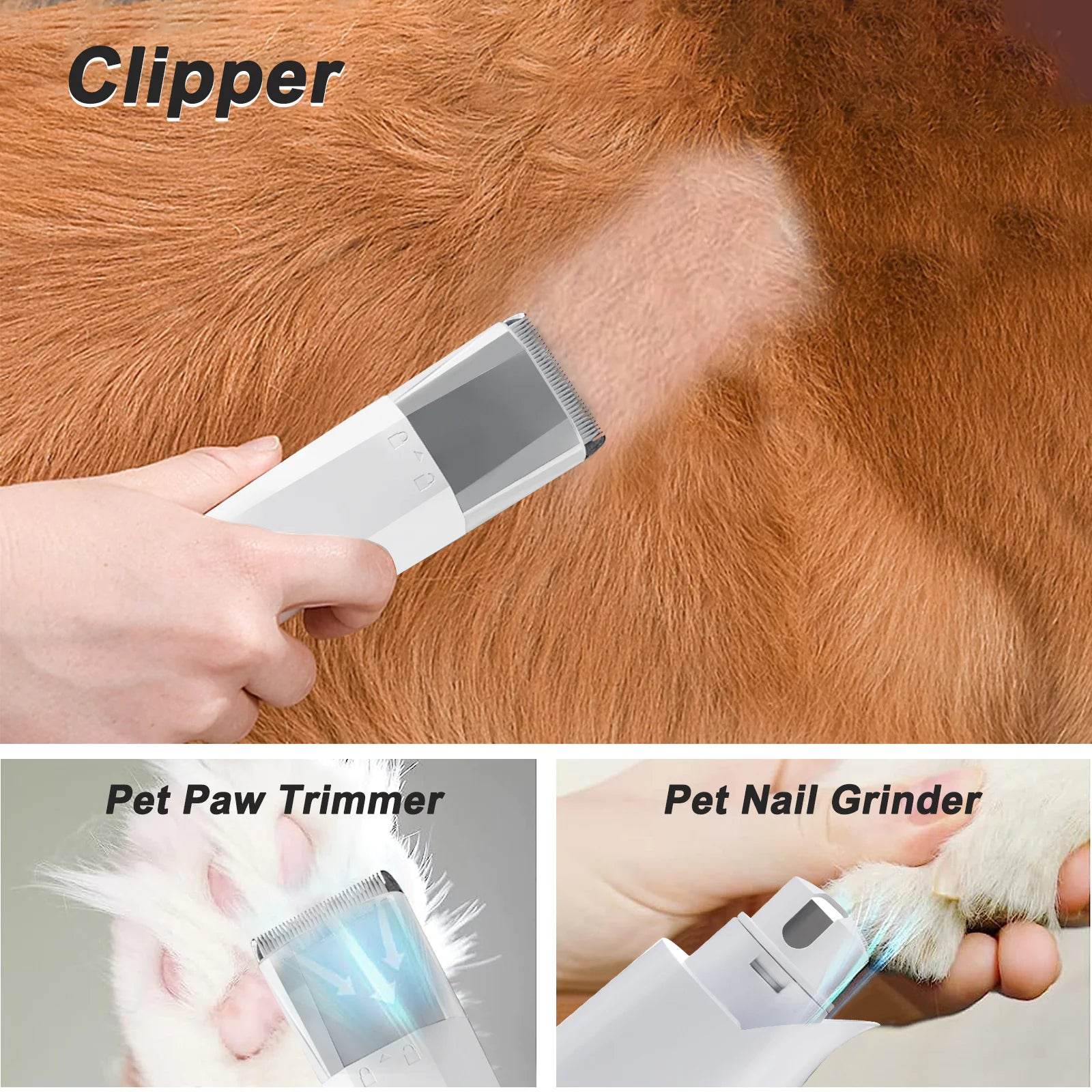 Vacuum Trimming 7-in-1 Multifunctional Pet Grooming Device - Nai Pet Store