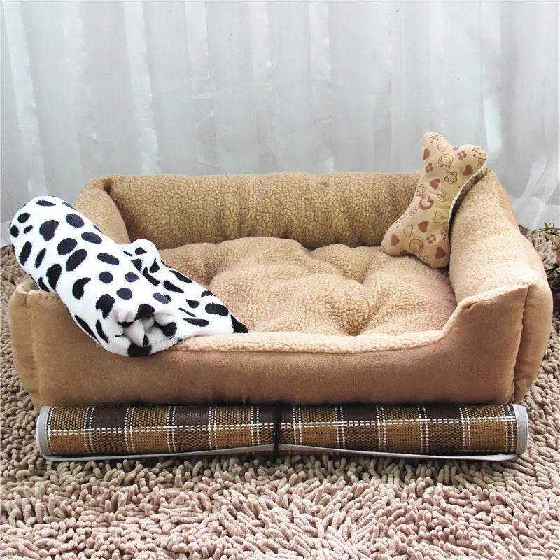 Teddy Golden Retriever Dog Bed and Pet House - Nai Pet Store