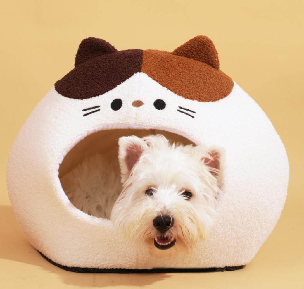 One Bite Ivory Pet Bed - Nai Pet Store