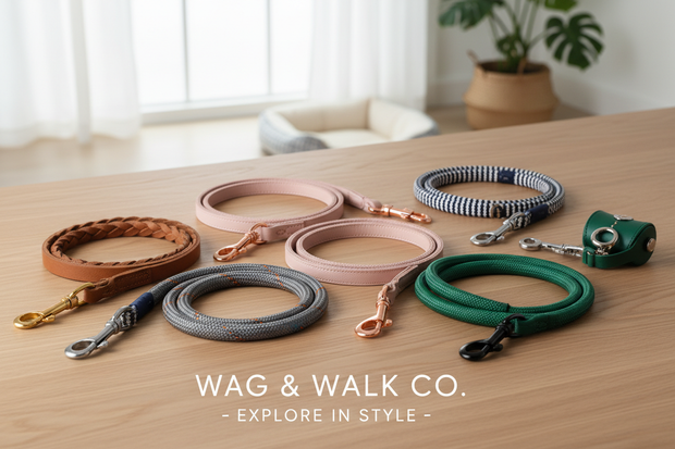 Premium Pet Leashes Banner