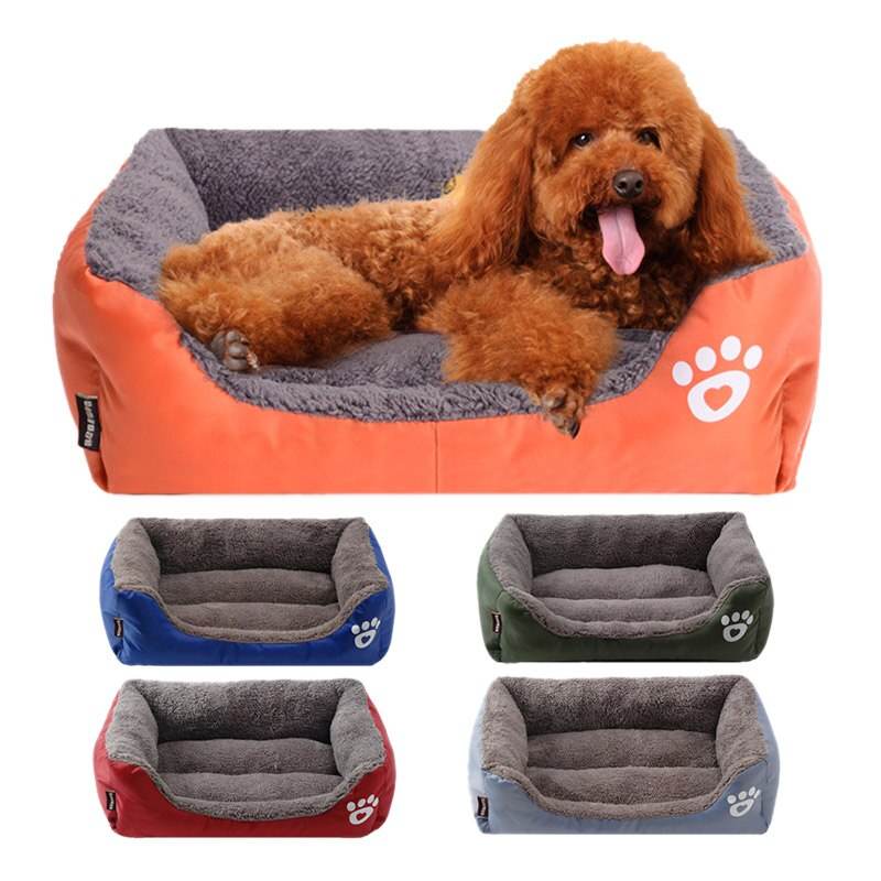 Pet Cat Dog Bed Warm Dog House Soft Fleece Nest Dog Baskets Mat Autumn Winter Waterproof Kennel S/M/L - Nai Pet Store