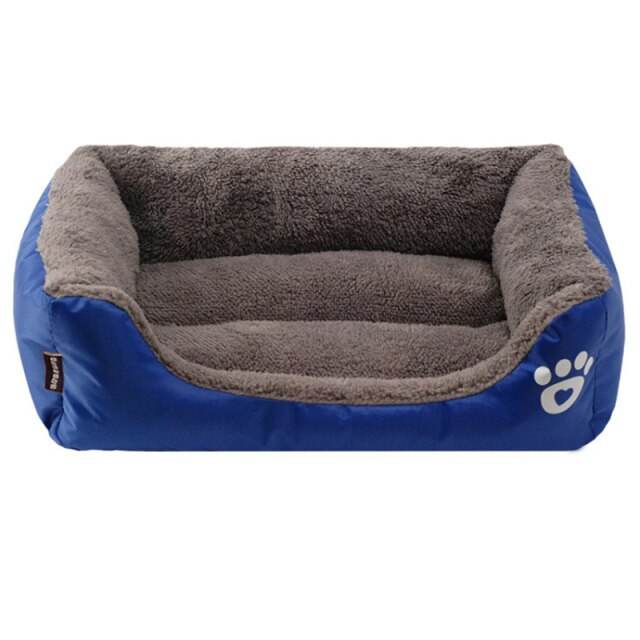 Pet Cat Dog Bed Warm Dog House Soft Fleece Nest Dog Baskets Mat Autumn Winter Waterproof Kennel S/M/L - Nai Pet Store