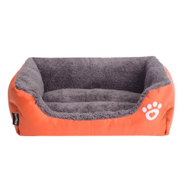 Pet Cat Dog Bed Warm Dog House Soft Fleece Nest Dog Baskets Mat Autumn Winter Waterproof Kennel S/M/L - Nai Pet Store