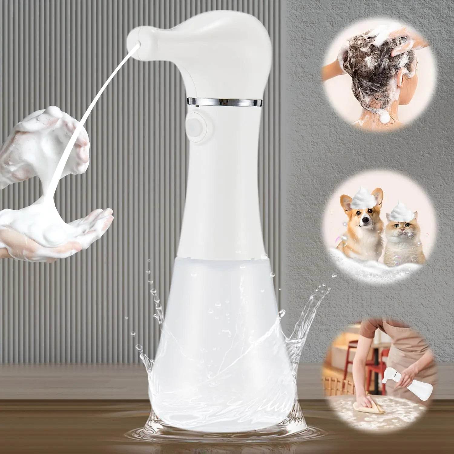 Electric Foaming Soap Dog DispenserIPX7 - Nai Pet Store