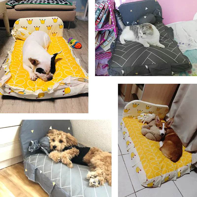 Pet Bed for Small Dogs and Cats, Washable Design - Nai Pet Store