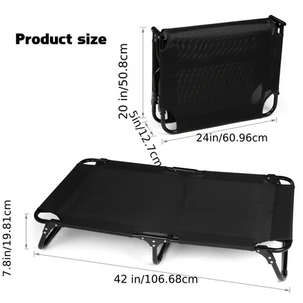 Cooling Dog Bed with Washable and Foldable