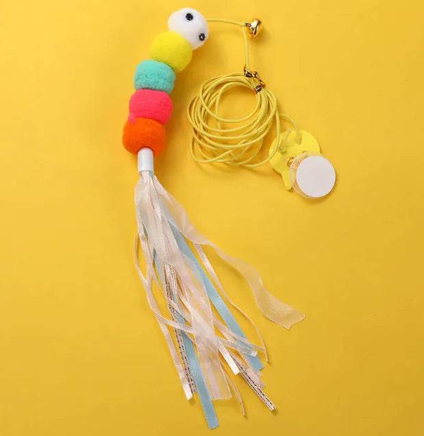 Feather Bell Cat Teaser Toy - Nai Pet Store
