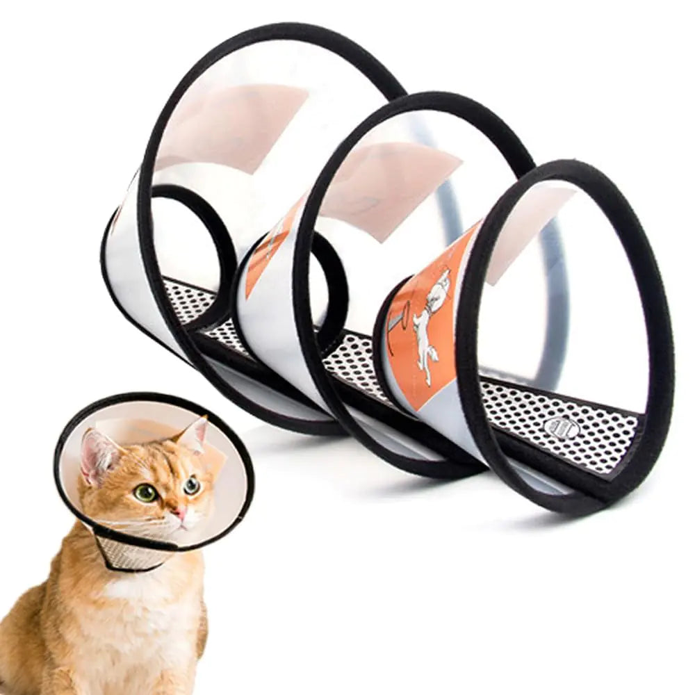 Konnfeir Cat Cone Collar 3PCS