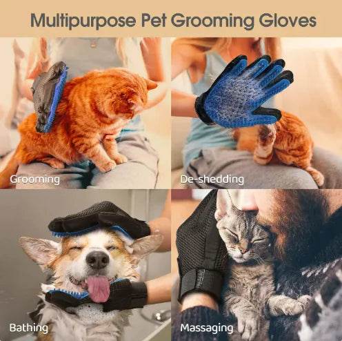 Pet Grooming Gloves - Nai Pet Store
