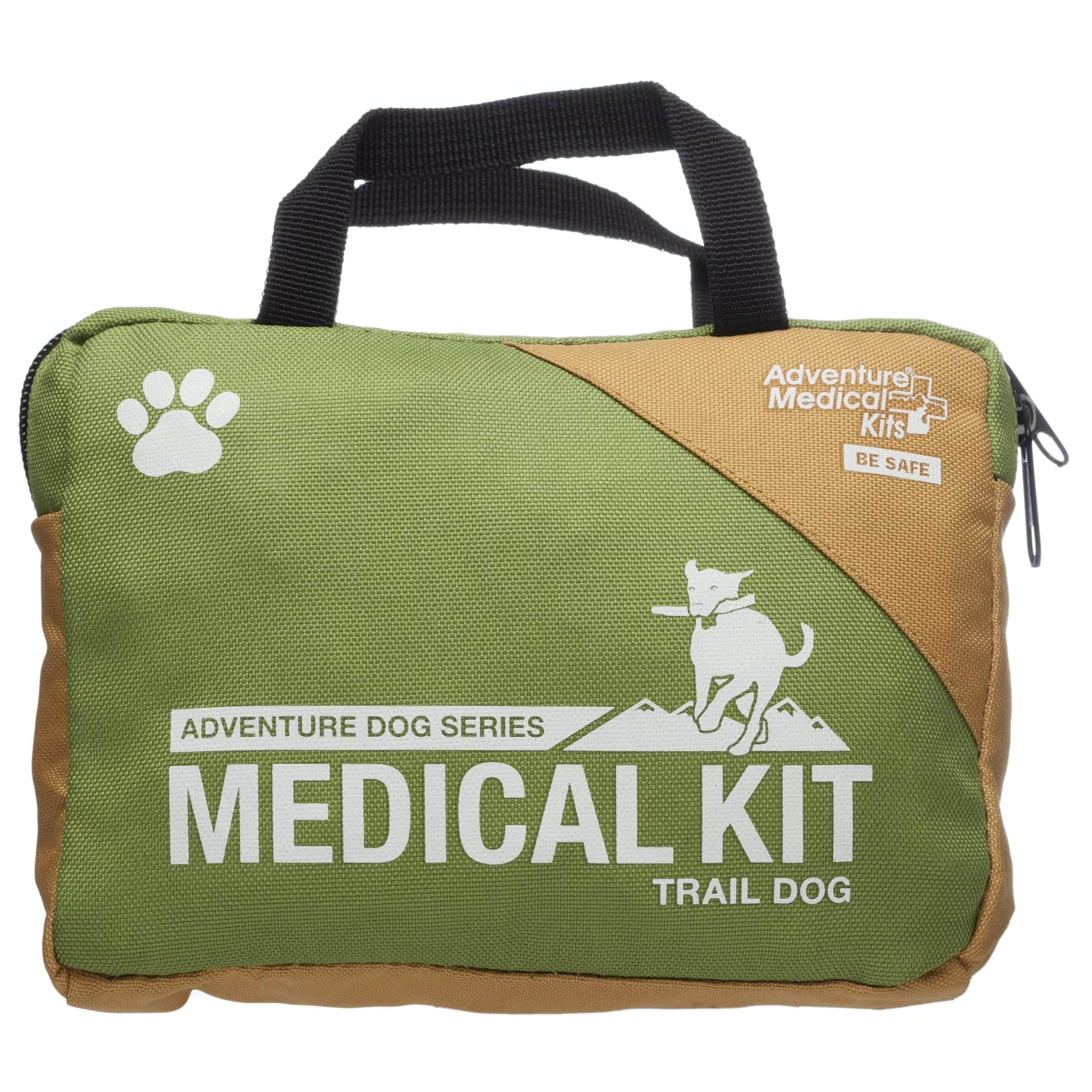 Adventure Medical Kits Trail Dog Medical Kit - Pet First Aid Kit with Dressings Bandages Instruction Manual & Tools - Lightweight Compact Dog Safety Pack - Nai Pet Store