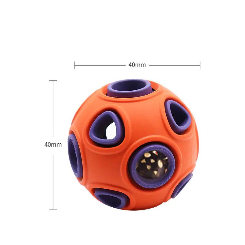 Glow-in-the-Dark Dog Toy Ball for Chewing (Medium/Large) - Nai Pet Store