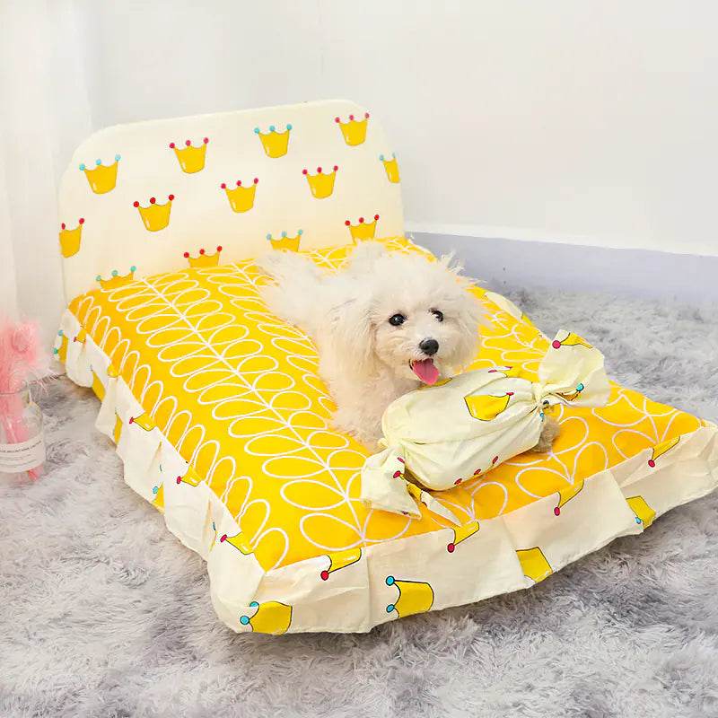 Pet Bed for Small Dogs and Cats, Washable Design - Nai Pet Store