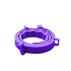 Purple / Dog style bag packaging